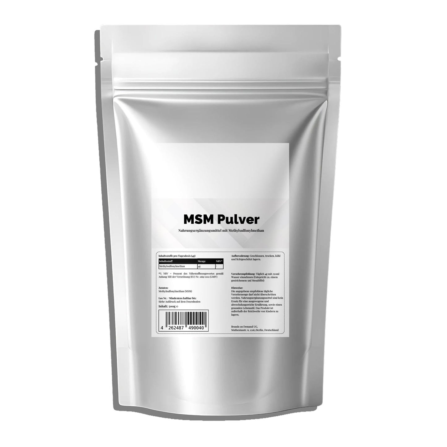 MSM Pulver 500 g